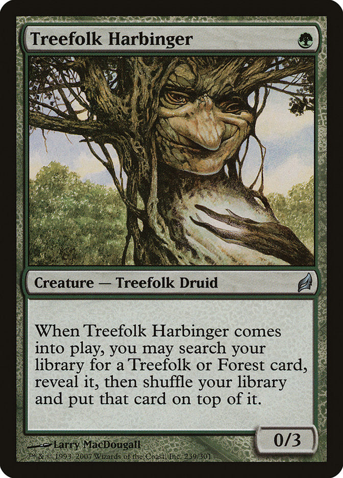 Treefolk Harbinger [Lorwyn]-1