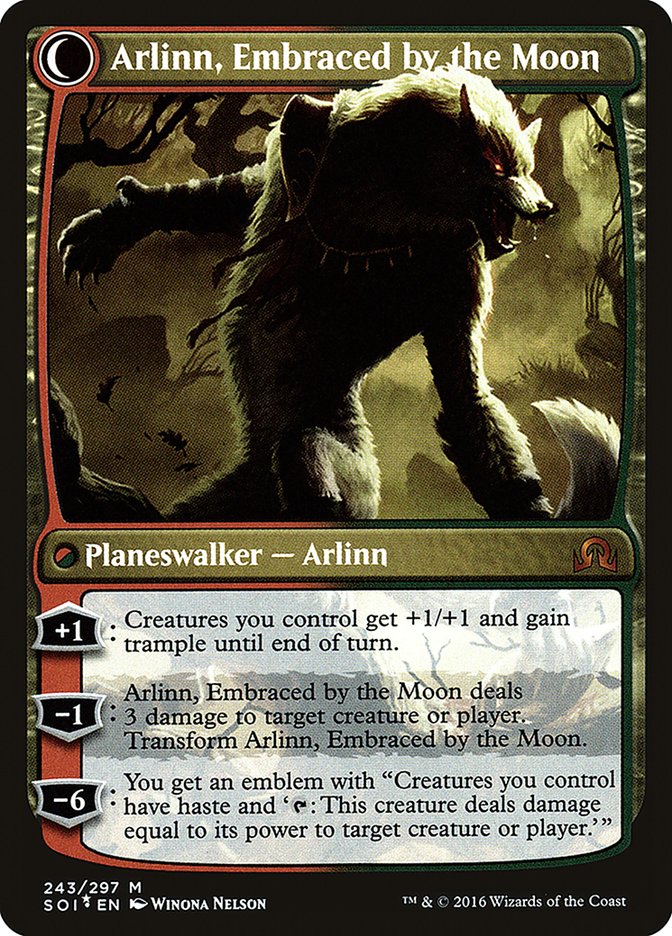 Arlinn Kord // Arlinn, Embraced by the Moon [Shadows over Innistrad Prerelease Promos]-2