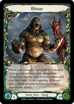 Katsu, the Wanderer // Rhinar [WTR076 // WTR002] (Welcome to Rathe)  1st Edition Normal-2