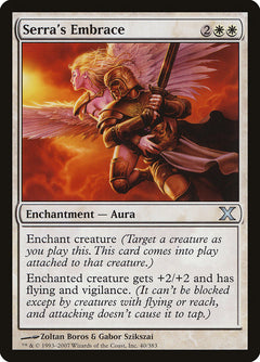 Serra's Embrace [Tenth Edition]-1