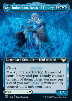 Kianne, Dean of Substance // Imbraham, Dean of Theory (Extended Art) [Strixhaven: School of Mages]-2