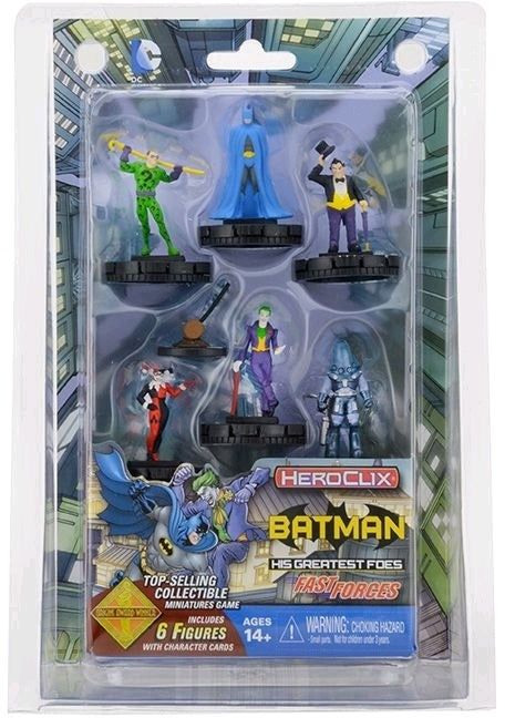 DC Comics HeroClix Batman and his Greatest Foes Fast Forces