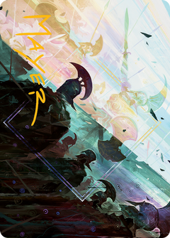 Surge of Salvation Art Card (Gold-Stamped Signature) [March of the Machine Art Series]-1