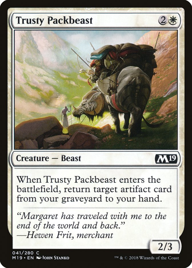 Trusty Packbeast [Core Set 2019]-1