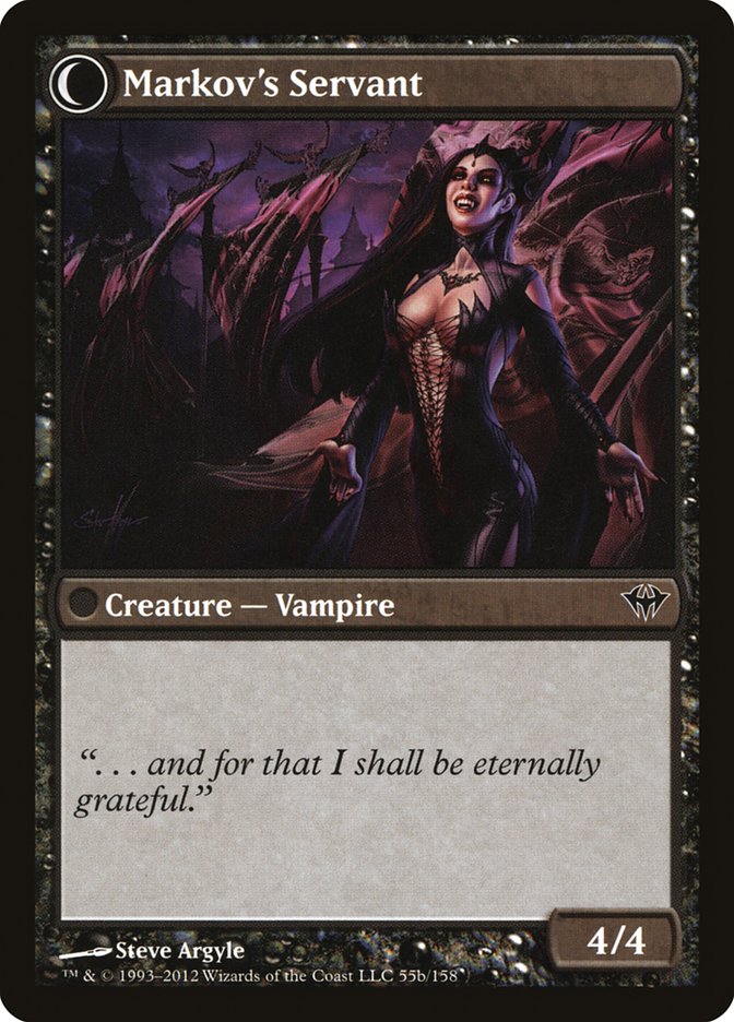 Chosen of Markov // Markov's Servant [Dark Ascension]-2