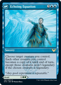 Augmenter Pugilist // Echoing Equation [Strixhaven: School of Mages Prerelease Promos]-2
