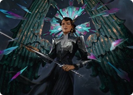 Sanctuary Warden Art Card [Streets of New Capenna Art Series]-1