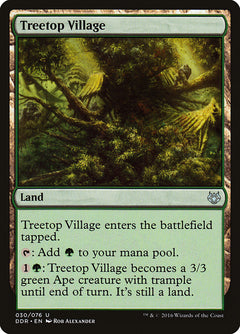 Treetop Village [Duel Decks: Nissa vs. Ob Nixilis]-1
