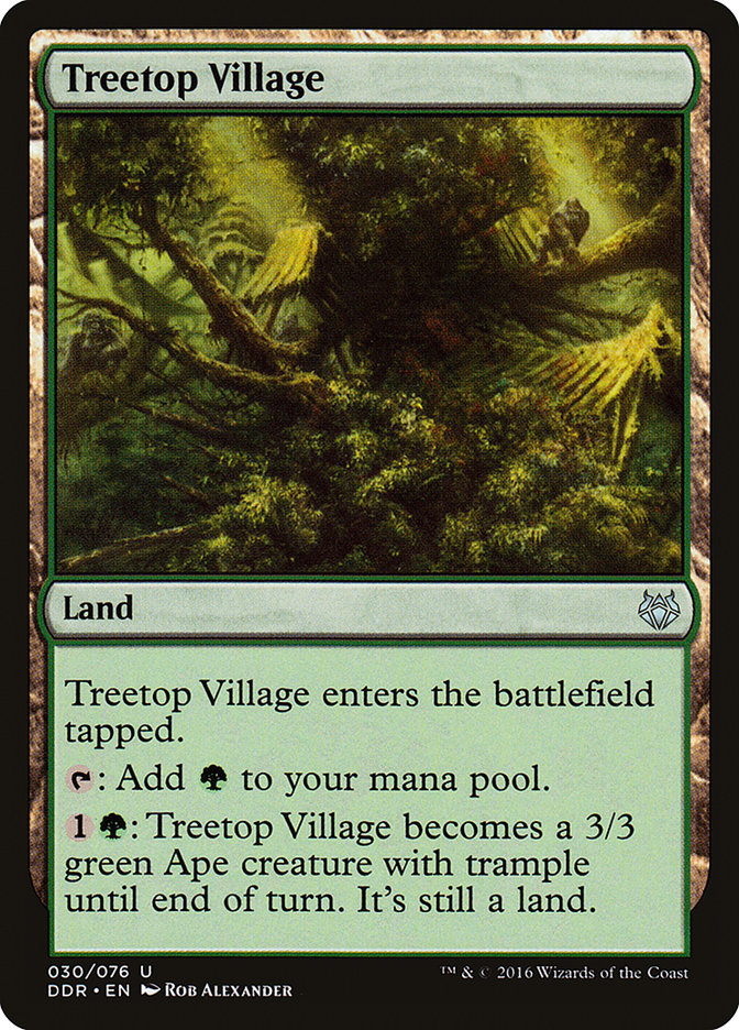 Treetop Village [Duel Decks: Nissa vs. Ob Nixilis]-1