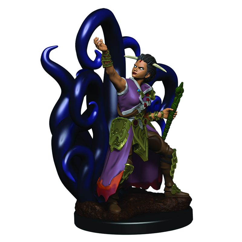 D&D Premium Painted Figures Female Human Warlock-1