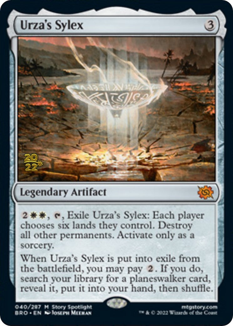 Urza's Sylex [The Brothers' War Prerelease Promos]-1