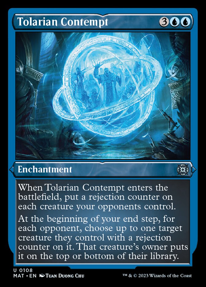 Tolarian Contempt (Foil Etched) [March of the Machine: The Aftermath]-1