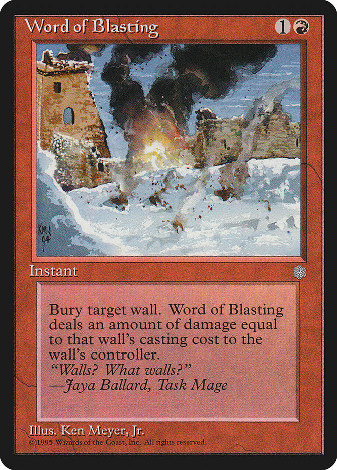 Word of Blasting [Ice Age]-1