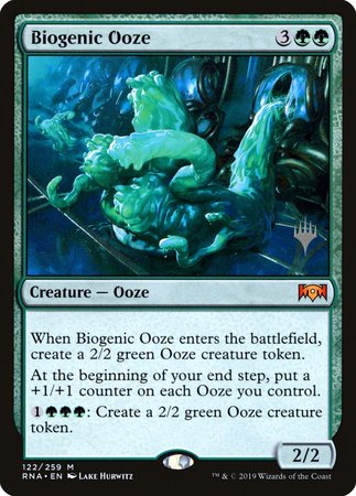 Biogenic Ooze [Ravnica Allegiance Promos]-1