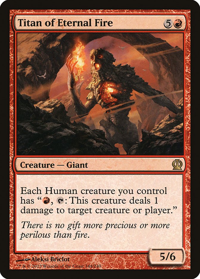 Titan of Eternal Fire [Theros]-1
