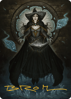 Tasha, the Witch Queen Art Card (76) (Gold-Stamped Signature) [Commander Legends: Battle for Baldur's Gate Art Series]-1