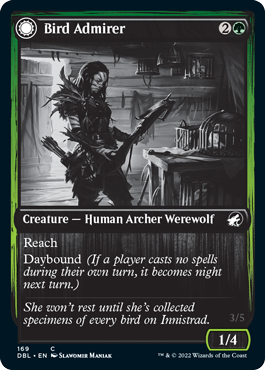 Bird Admirer // Wing Shredder [Innistrad: Double Feature]-1
