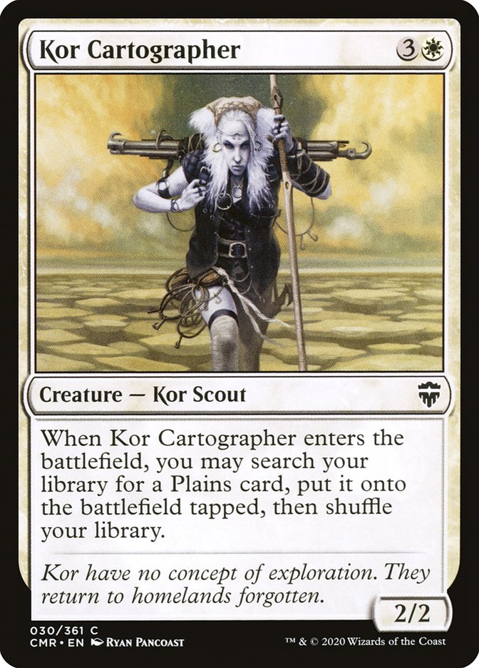 Kor Cartographer [Commander Legends]