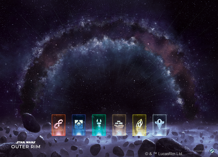 Star Wars Outer Rim Game Mat-1