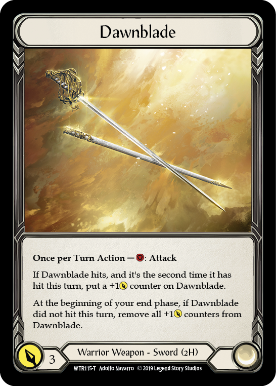 Bravo, Showstopper // Dawnblade [WTR038-T // WTR115-T] (Welcome to Rathe)  Alpha Print Normal-2