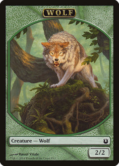 Wolf Token [Born of the Gods Tokens]-1
