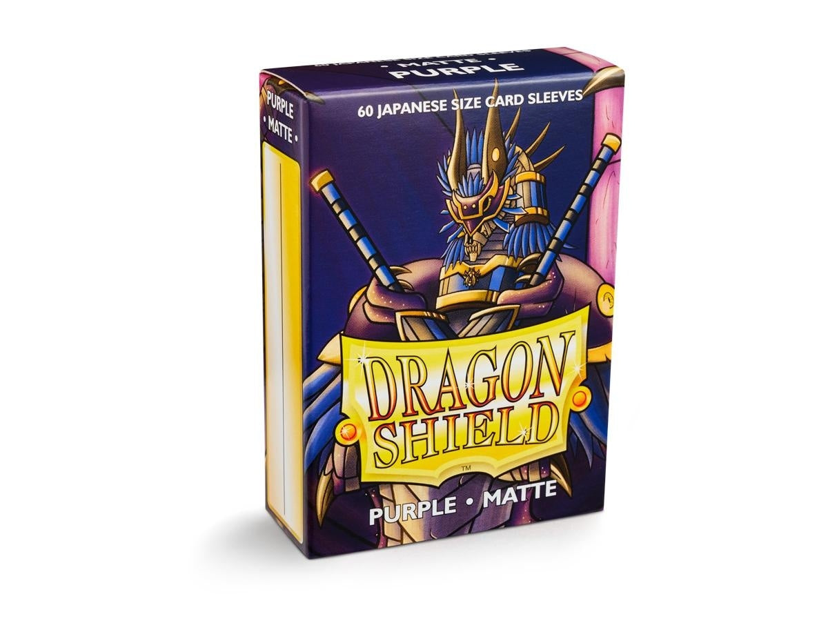 Sleeves - Dragon Shield Japanese - Box 60 - Purple Matte-1