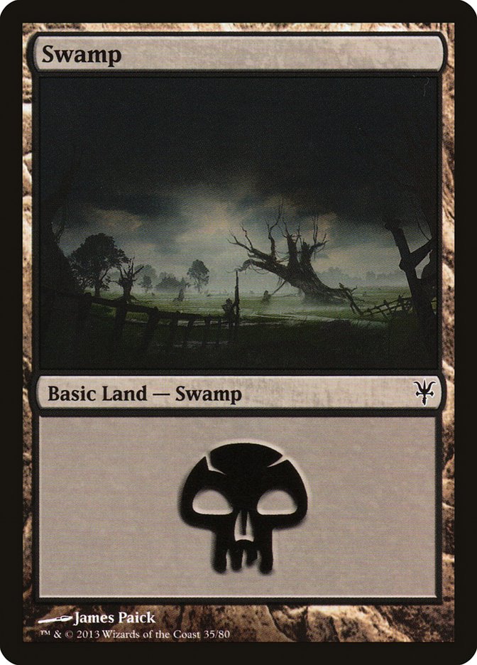 Swamp (35) [Duel Decks: Sorin vs. Tibalt]-1