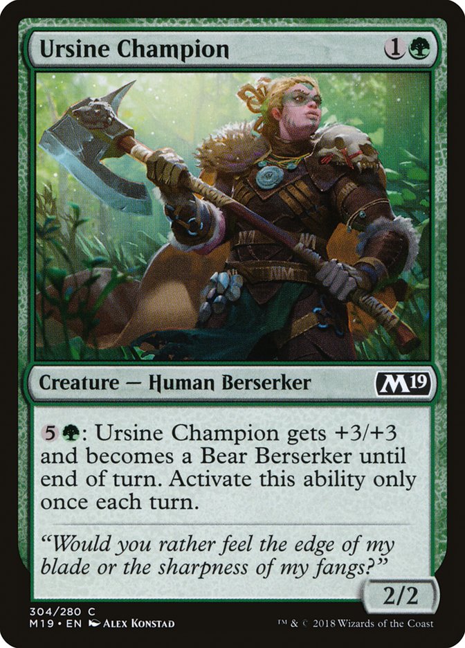 Ursine Champion [Core Set 2019]-1