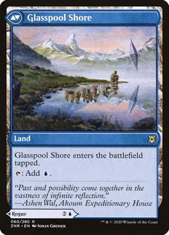 Glasspool Mimic // Glasspool Shore [Zendikar Rising]-2
