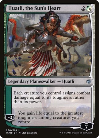 Huatli, the Sun's Heart [War of the Spark]-1