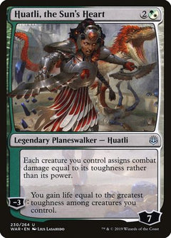 Huatli, the Sun's Heart [War of the Spark]-1