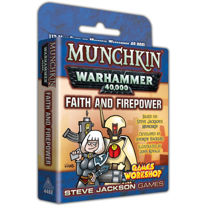 Munchkin Warhammer 40k Faith and Firepower-1