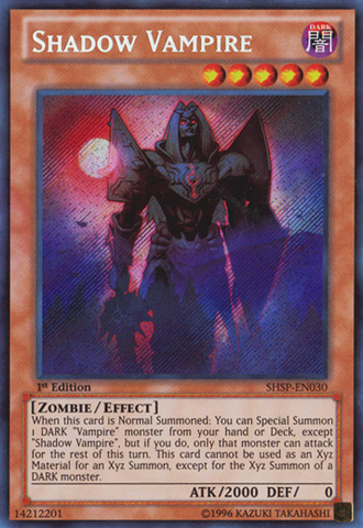 Shadow Vampire [SHSP-EN030] Secret Rare