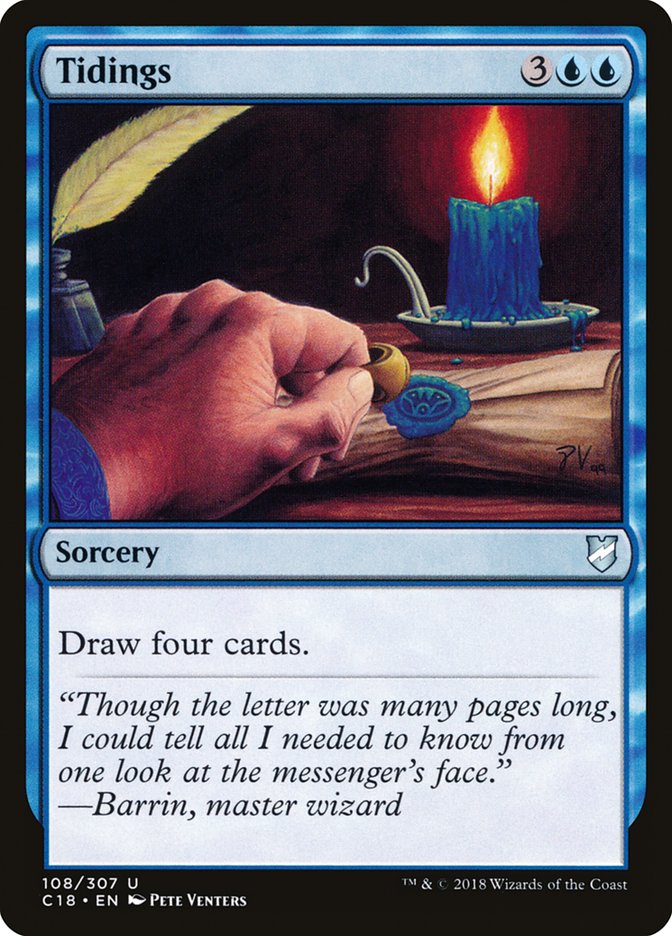 Tidings [Commander 2018]-1