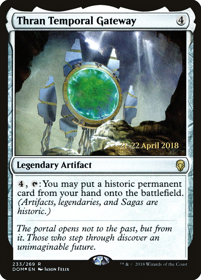 Thran Temporal Gateway [Dominaria Prerelease Promos]-1