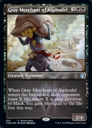 Gray Merchant of Asphodel [Theros Beyond Death]-1