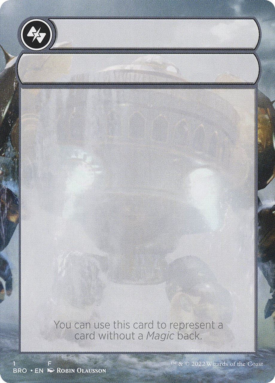 Helper Card [The Brothers' War Tokens]-1