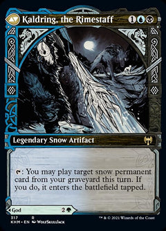 Jorn, God of Winter // Kaldring, the Rimestaff (Showcase) [Kaldheim]-2