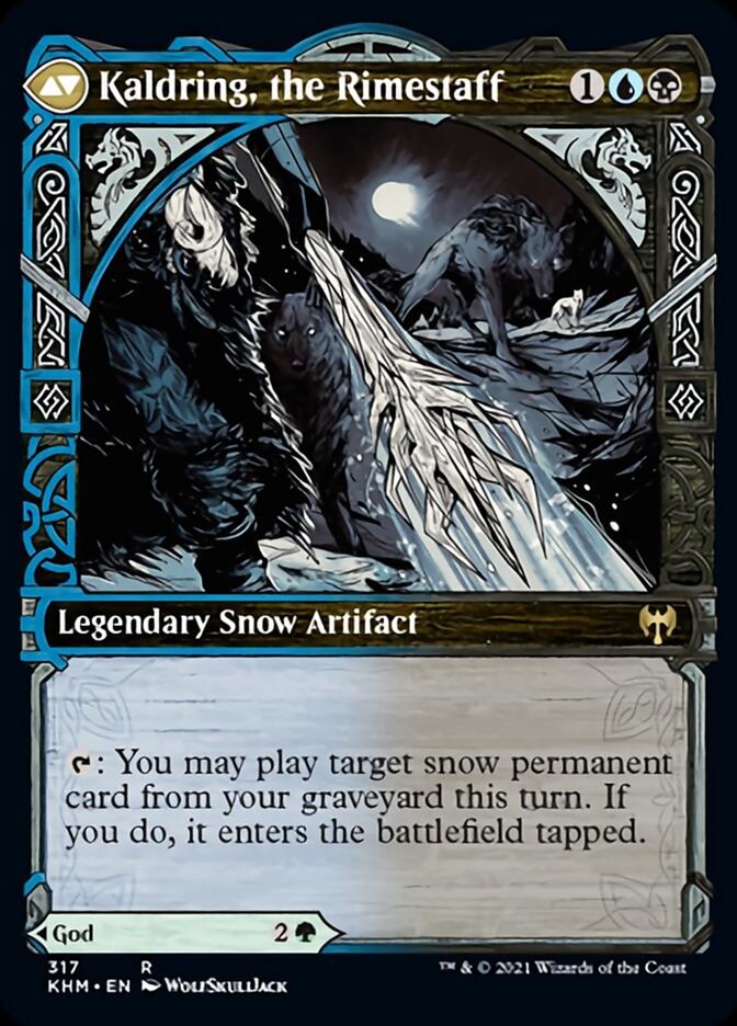 Jorn, God of Winter // Kaldring, the Rimestaff (Showcase) [Kaldheim]-2
