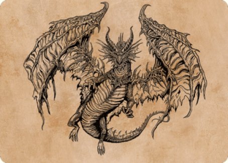 Ganax, Astral Hunter Art Card [Commander Legends: Battle for Baldur's Gate Art Series]-1
