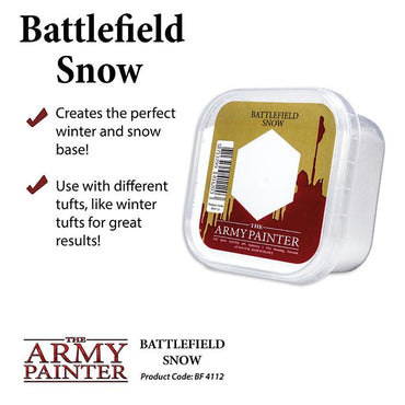 Army Painter Basing - Battlefield Snow