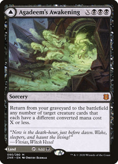 Agadeem's Awakening // Agadeem, the Undercrypt [Zendikar Rising]-1