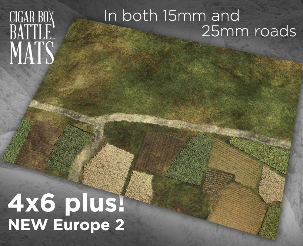 Europe 2 (28mm) 4x6 Battle Mat-1