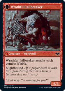 Weary Prisoner // Wrathful Jailbreaker [Innistrad: Crimson Vow]-2