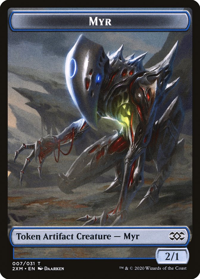 Myr Token (007/031) [Double Masters Tokens]-1