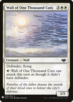 Wall of One Thousand Cuts [Mystery Booster]-1