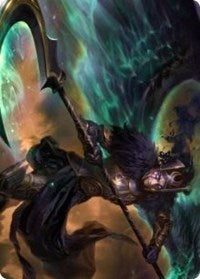Vengeful Reaper Art Card [Kaldheim Art Series]-1