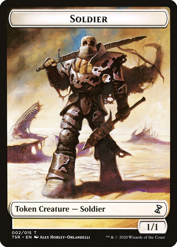 Soldier Token [Time Spiral Remastered Tokens]-1