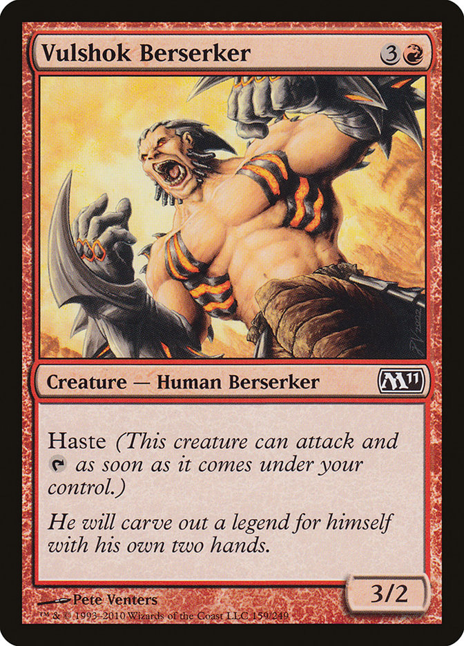 Vulshok Berserker [Magic 2011]-1