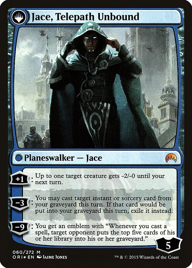 Jace, Vryn's Prodigy // Jace, Telepath Unbound [Magic Origins Prerelease Promos]-2